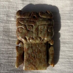 Carved Stone Pendant